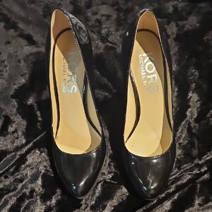 Michael Kors Black Patent Heels